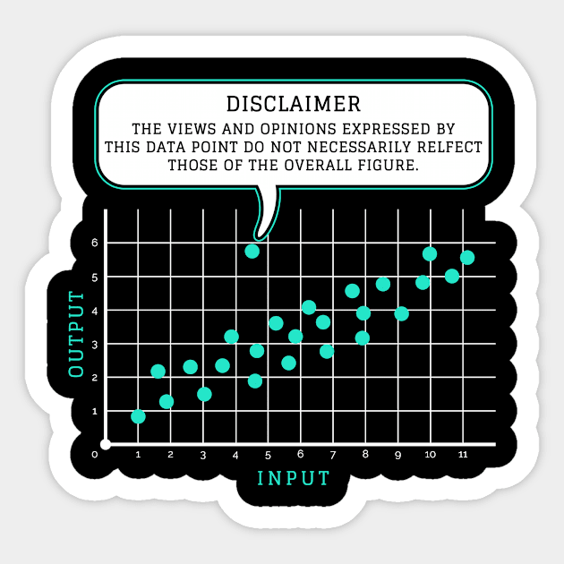 Scatter Plots Statistics Stochastic Math Analyst Sticker by merchmafia